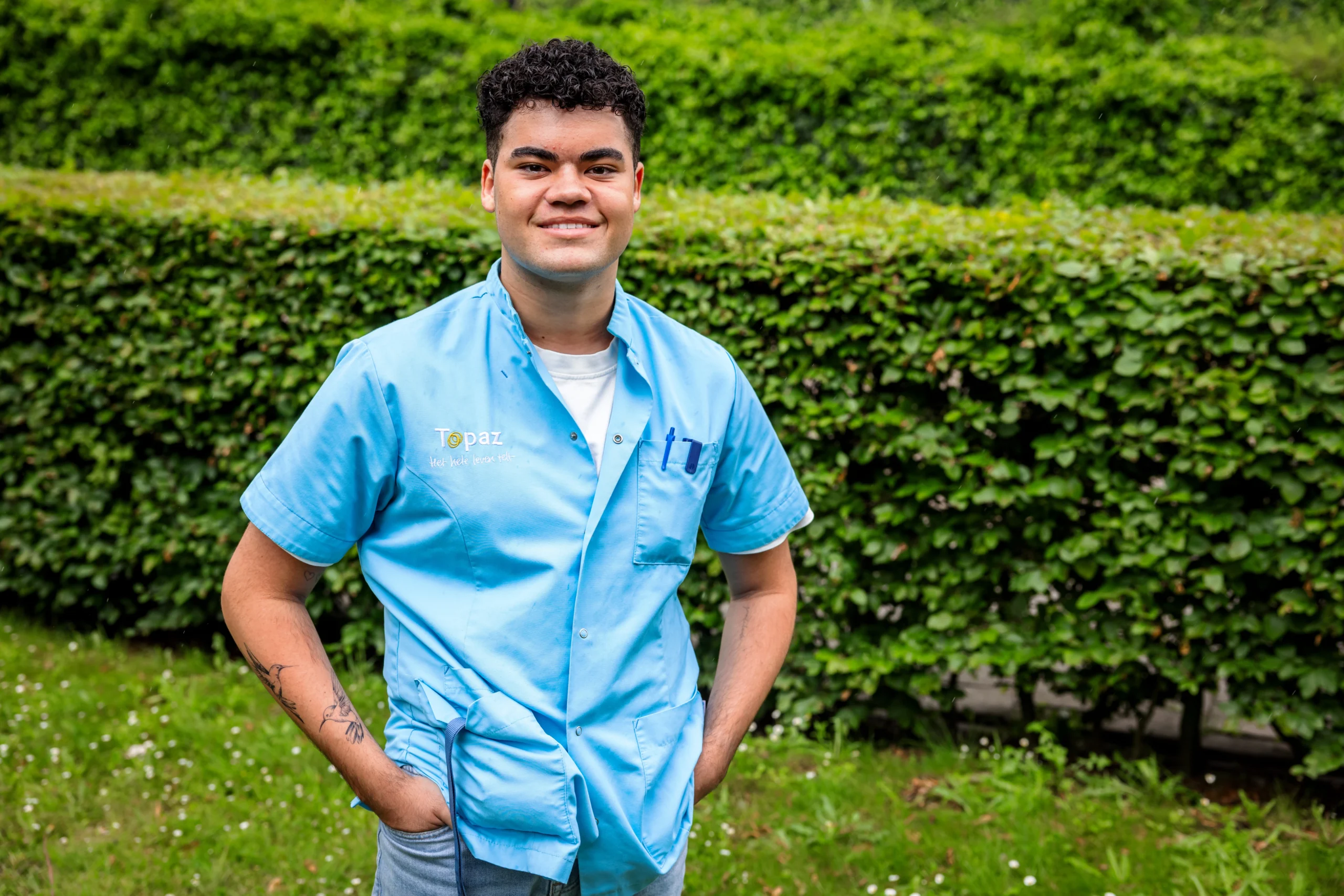 Zorgcollega van Topaz