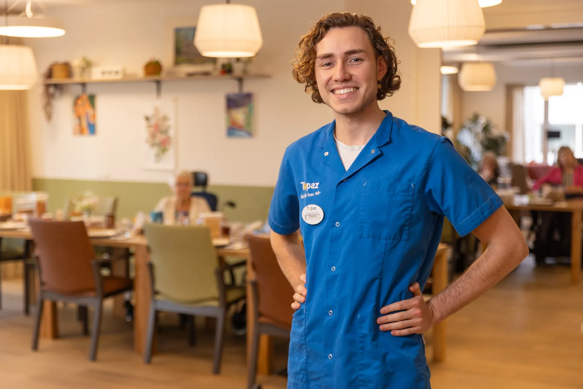 Zorgcollega van Topaz 